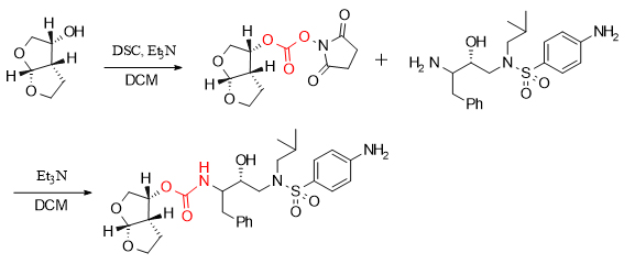 DSC-vermittelter Syntheseweg
