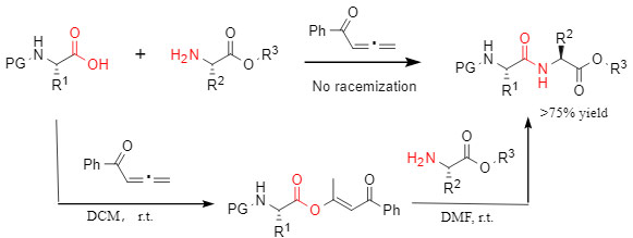 Phenylallenon-vermittelte Kondensationsreaktion